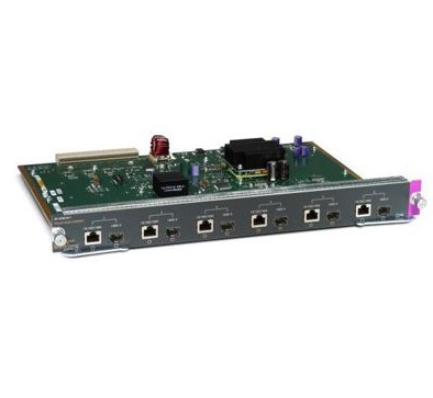 Модуль Cisco  Cisco Catalyst 4500 Series 6 комбо портов 10/100/1000Base-T - 1000BaseX (SFP) WS-X4506-GB-T WS-X4506-GB-T