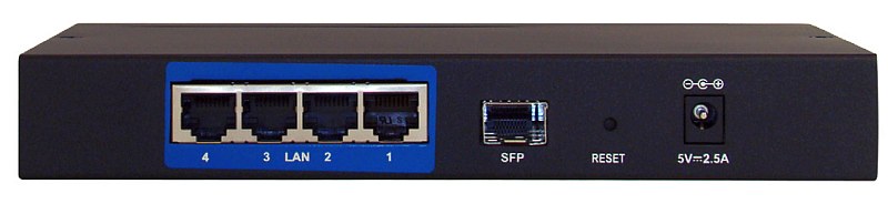 DIR-100/F Интернет-шлюз для Triple Play 4x10/100 LAN, 1xSFP 100BaseFX DIR-100/F