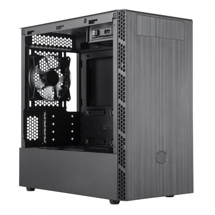 Корпус Cooler Master MasterBox MB400L TG with ODD mATX, Brushed Front Panel, Mesh Intakes, Tempered Glass side panel MCB-B400L-KG5N-S00 MCB-B400L-KG5N-S00