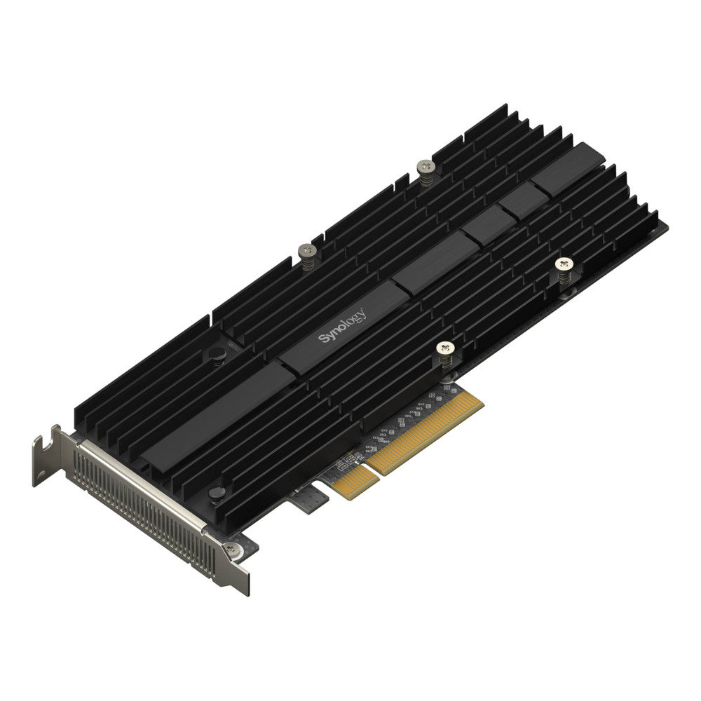 Адаптер Synology M.2 SSD-NVME adapter,PCIe 3.0x8, M.2 22110/2080 M2D20 M2D20