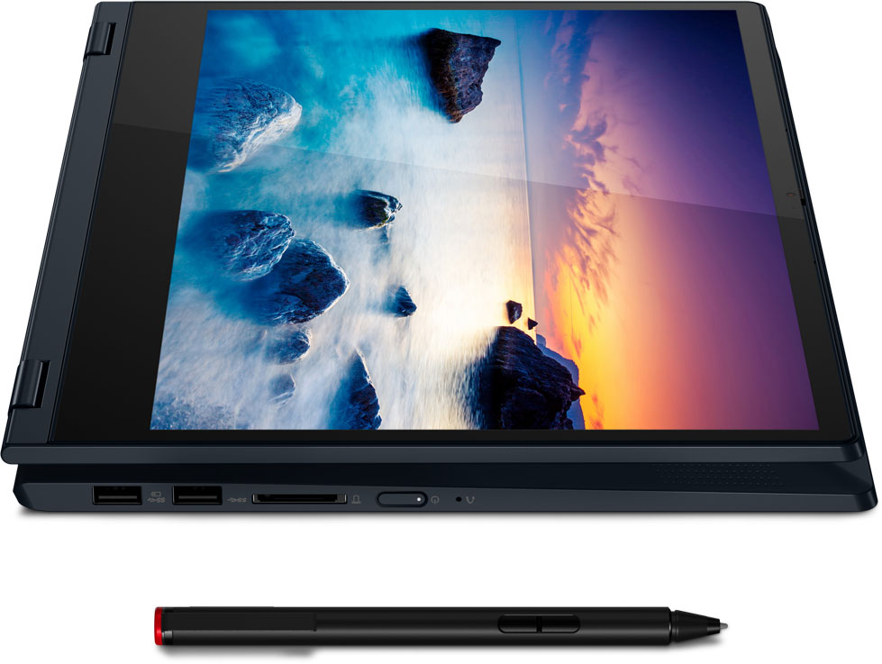 Ноутбук Lenovo Yoga C340-14IWL i3 8145U/8Gb/SSD256Gb/Intel UHD Graphics 605/14"/IPS/Touch/FHD (1920x1080)/Windows 10/blue/WiFi/BT/Cam 81N400LNRU 81N400LNRU