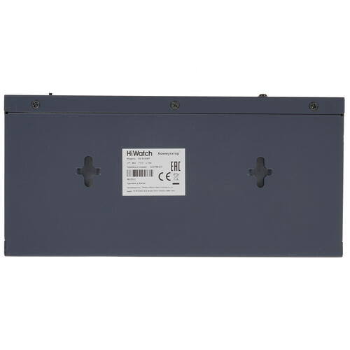 Коммутатор HiWatch DS-S1008P 8x100Mb 2G 8PoE+ 60W неуправляемый DS-S1008P DS-S1008P #1