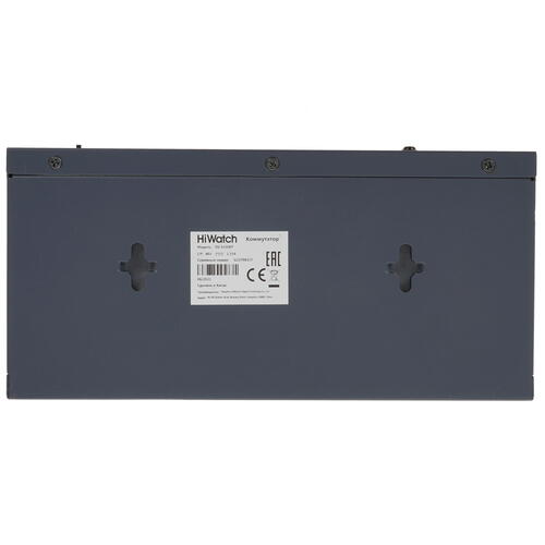 Коммутатор HiWatch DS-S1008P 8x100Mb 2G 8PoE+ 60W неуправляемый DS-S1008P DS-S1008P