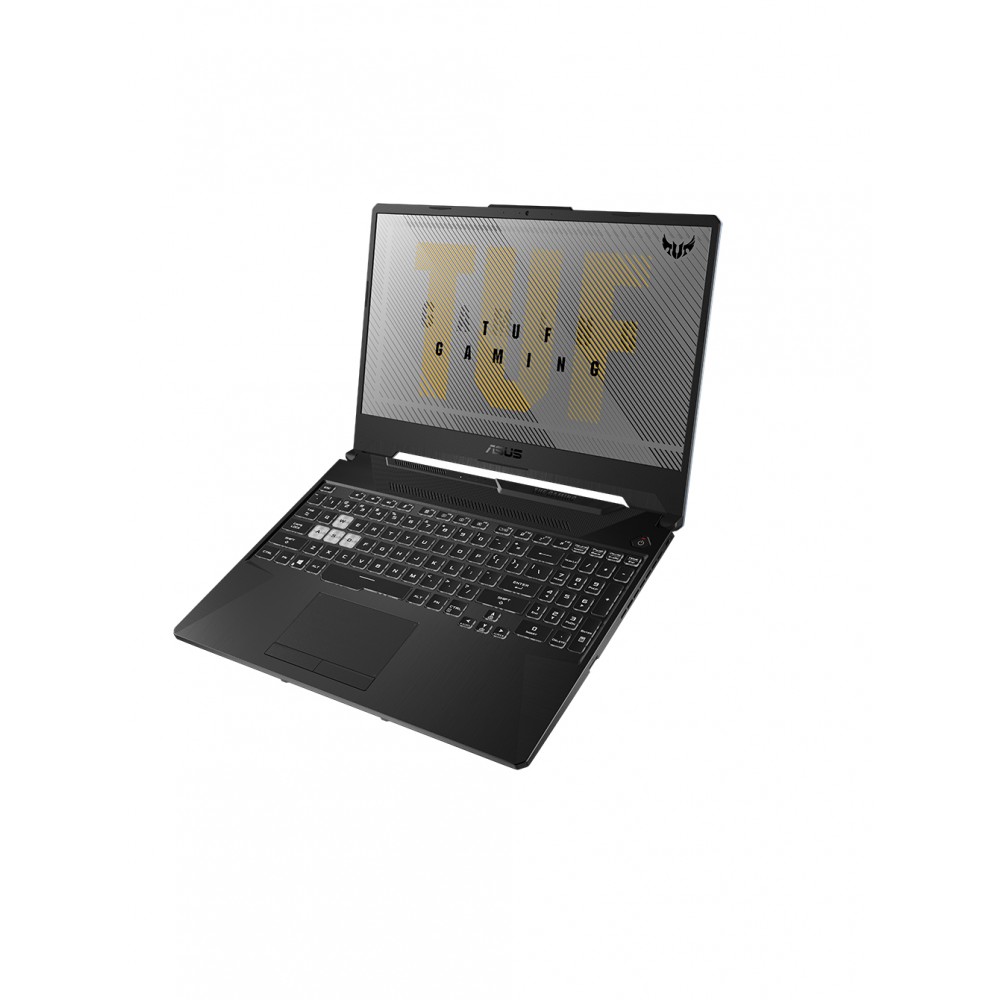 Ноутбук ASUS TUF FX506LI-HN081 XMAS 15.6"(1920x1080 (матовый, 144Hz) IPS)/Intel Core i5 10300H(2.5Ghz)/16384Mb/512SSDGb/noDVD/Ext:nVidia GeForce GTX1650Ti(4096Mb)/Cam/BT/WiFi/war 1y/2.3kg/Fortress Gray/DOS 90NR03T1-M01690 90NR03T1-M01690