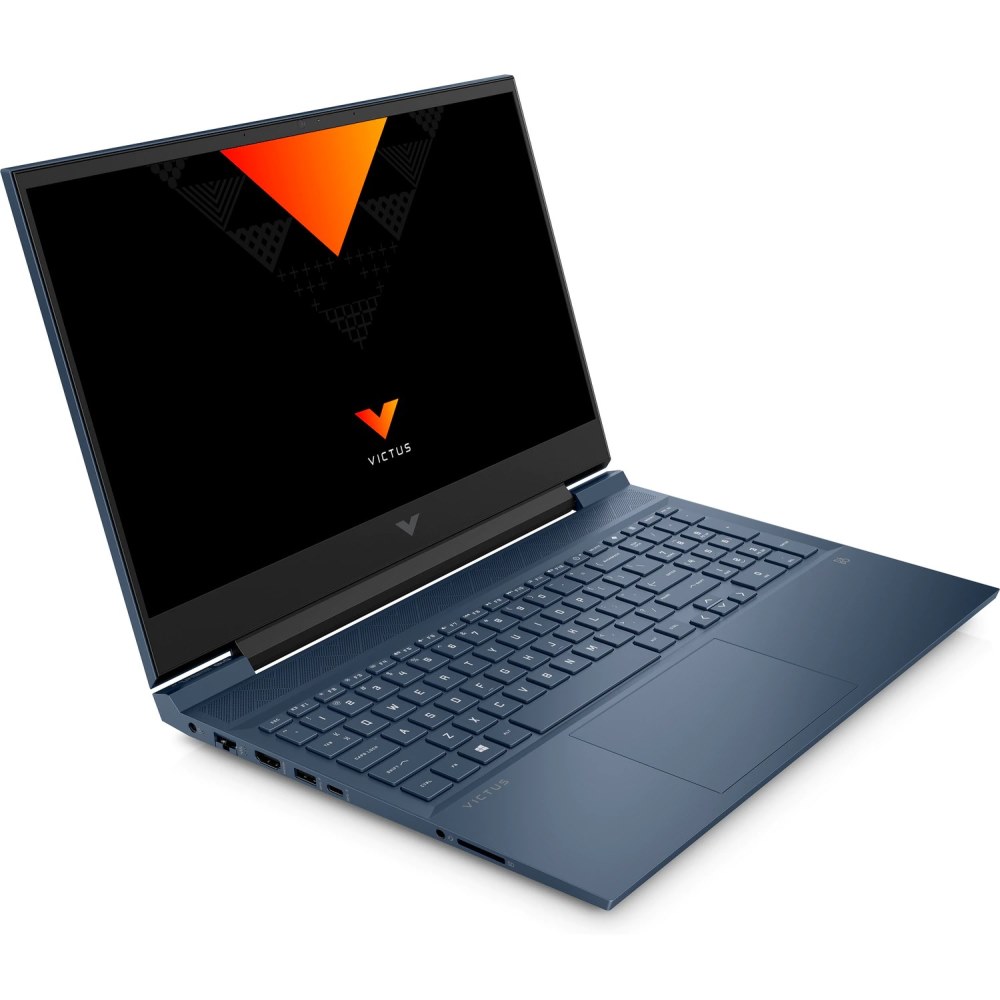 Ноутбук HP VICTUS 16-e0079ur 16.1"(1920x1080 IPS)/AMD Ryzen 5 5600H(3.3Ghz)/16384Mb/1024PCISSDGb/noDVD/Ext:GeForce RTX 3050(4096Mb)/Cam/BT/WiFi/war 1y/Performance Blue/W10 4E1L1EA 4E1L1EA
