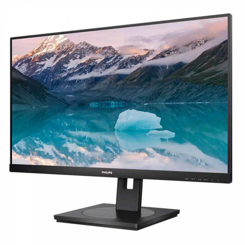 Монитор Philips 23.8" Black с повротом экрана (VA, 1920x1080, 75Hz, 4 ms, 178°/178°, 300 cd/m, 50M:1, +DVI) 242S9JML/00 242S9JML/00