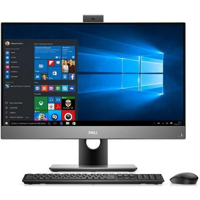Моноблок Dell Optiplex 7490 AIO Core i7-10700 (2,9GHz) 23,8'' FullHD (1920x1080) IPS AG Non-Touch 16GB (1x 16GB) DDR4 512GB SSD Intel UHD 630 Height Adjustable Stand,TPM, W10 Pro 3y ProS+NBD 7490-0181 7490-0181