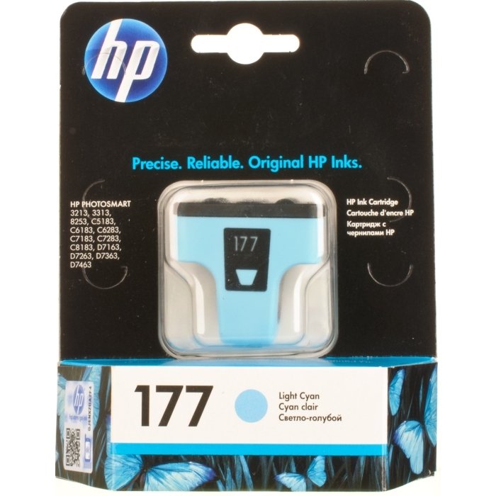 Картридж HP C8774HE №177 Light Cyan для 8253/3213/3313 (C8774HE) C8774HE #1