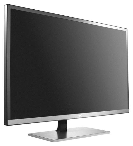 Монитор AOC 31,5" 3840x2160 MVA LED 16:9 4ms VGA DVI HDMI MHL DP 80M:1 178/178 350cd Tilt Black/Silver U3277FWQ U3277FWQ #6