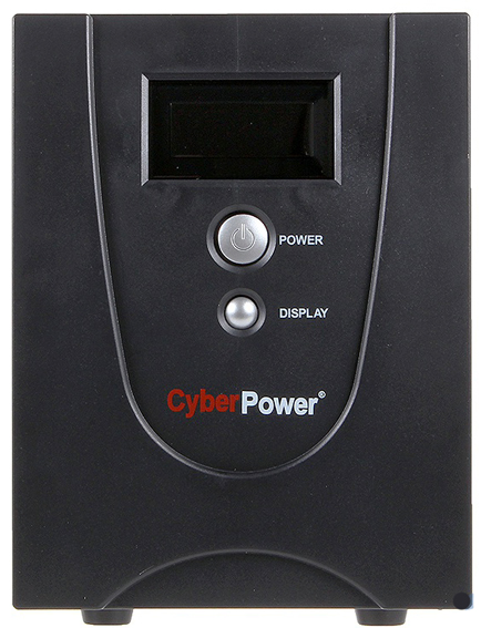 Источник бесперебойного питания CyberPower Line-Interactive, 2200VA/1320W, USB&Serial, RJ11/RJ45, 4 Schuko розеток, Black VALUE2200ELCD VALUE2200ELCD