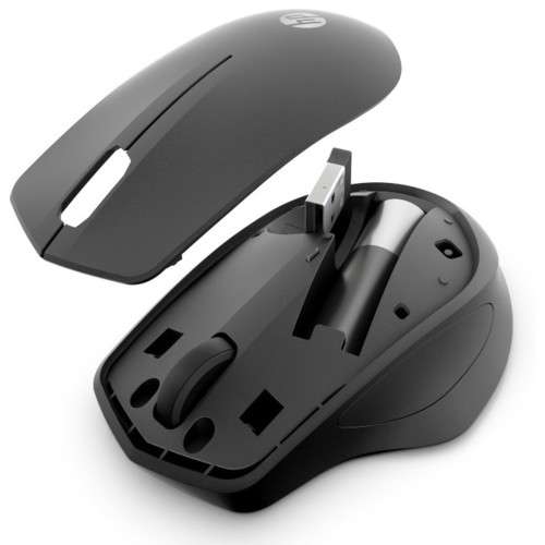 Мышь беспроводная HP  280 Silent черный оптическая USB 19U64AA 19U64AA #4