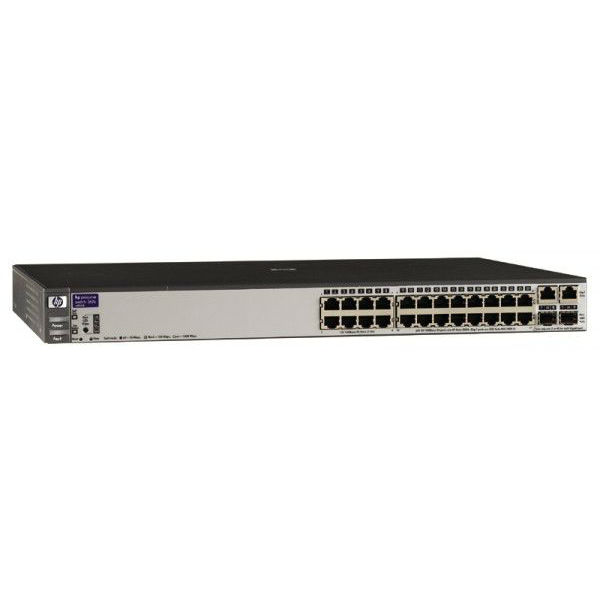Коммутатор HPE ProCurve 2626 Auto MDI/MDIX, IEEE 802.1p (Priority tags), IEEE 802.1q (VLAN), IEEE 802.1d, 9.6 Гбит/сек J4900-69501 J4900-69501