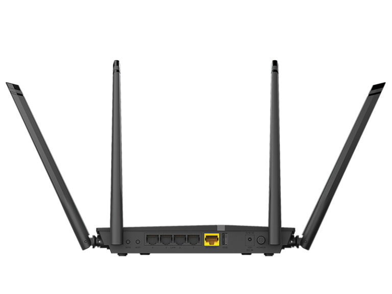 Маршрутизатор D-Link AC1200 беспроводной Dual-Band with 3G/LTE Support, 1 10/100Base-TX WAN port, 4 10/100Base-TX LAN ports and 1 USB Port DIR-815/RU DIR-815/RU/IPOE