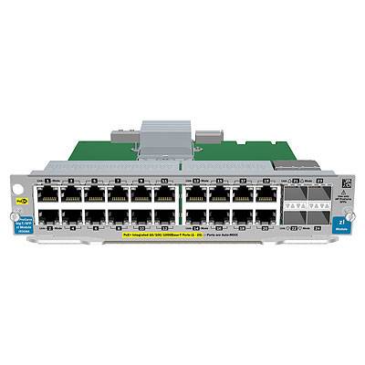 Модуль HPE 20-port GT PoE+/4-port SFP v2 zl Mod J9535A J9535A