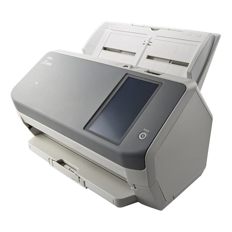 Сканер Fujitsu fi-7300NX, Document scanner, A4, duplex, 60 ppm, ADF 80, TouchScreen, Wi-Fi, USB 3.1, Gigabit Ethernet PA03768-B001 PA03768-B001