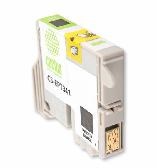 Картридж Cactus струйный CS-EPT341 черный для Epson Stylus Photo 2100 (14.6мл) CS-EPT341 CS-EPT341
