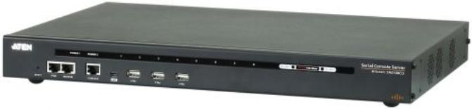 KVM переключатель ATEN 8-Port Serial Console Server with Dual Power/LAN SN0108CO-AX-G SN0108CO-AX-G