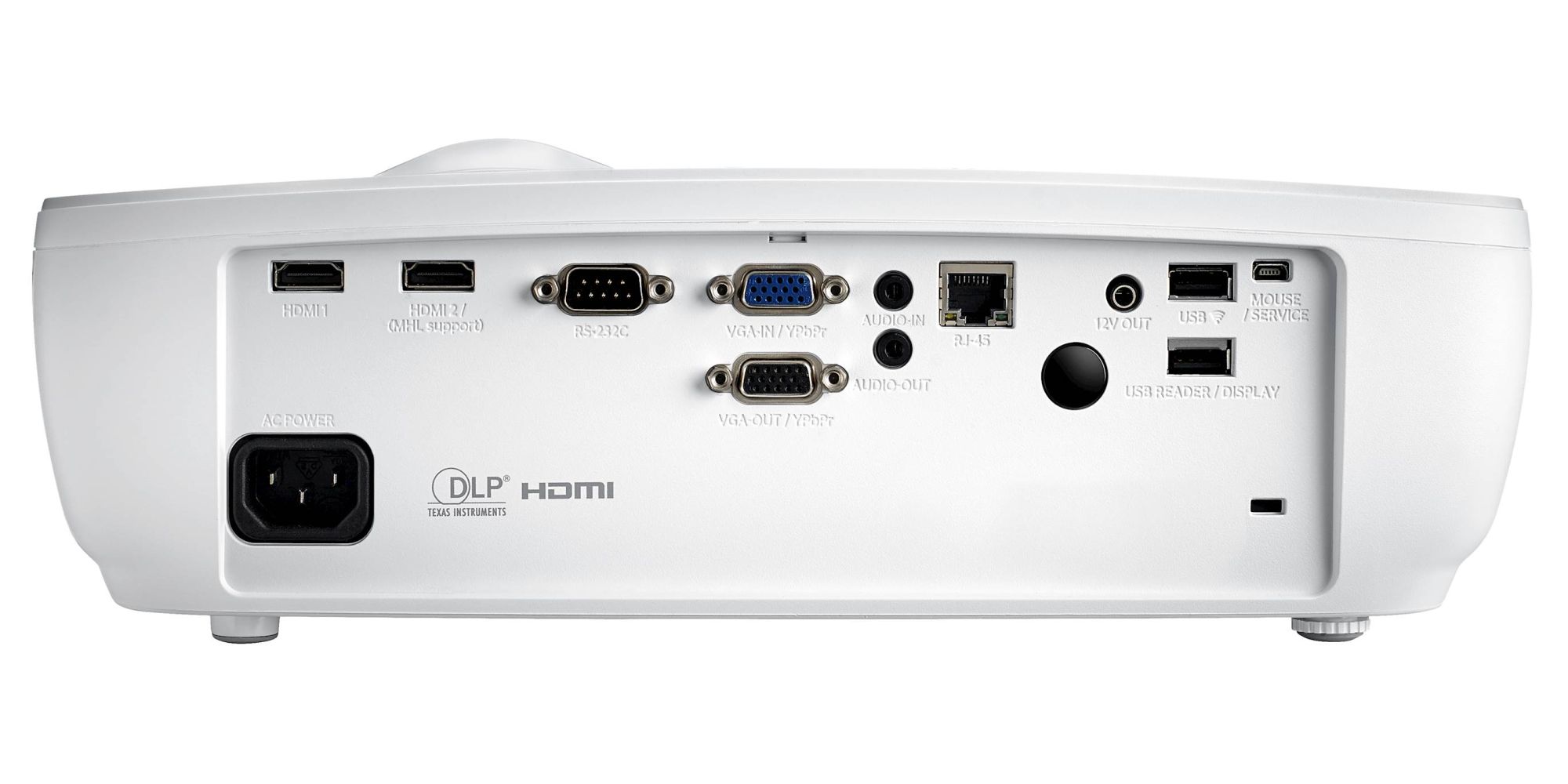 Проектор Optoma W461 (DLP, WXGA 1280x800, 5000Lm, 20000:1, 2xHDMI, VGA, Audio-in 3.5mm, USB-A, VGA-OUT, Audio-Out 3.5mm, 1x10W speaker, 3D Ready, lamp 3500hrs, WHITE, 2.95kg) E1P1D13WE1Z1 E1P1D13WE1Z1
