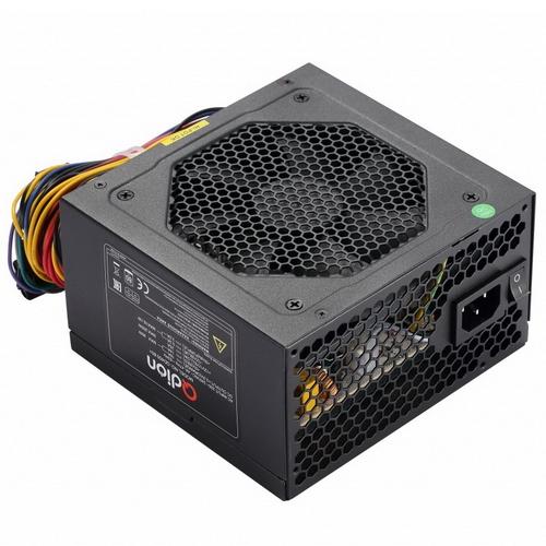 Блок питания QDION ATX ,400W 85+ real,12cm fan,24+4pin, CPU4+4,PCI-E 6+2pin,3*sata,2*molex,1*fdd pin, input 230V, I/O switch, without power cord OEM QD400 85+ QD400 85+