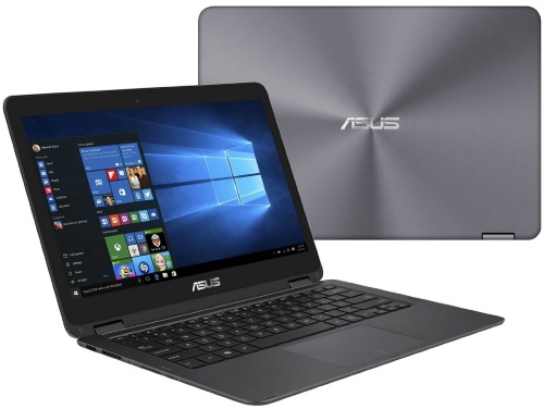 Ноутбук ASUS Zenbook Flip UX360CA, Core M5 6Y54, 13.3" FHD Touch, 8Gb, SSD 256Gb, Wi-Fi, Bluetooth, CAM, Win 10, Grey (90NB0BA2-M03510) 90NB0BA2-M03510