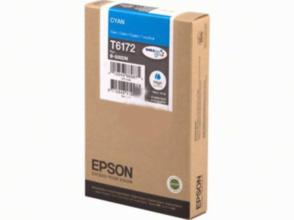 Картридж Epson для B-300/B-500DN/B-510DN струйный, cyan (C13T617200) C13T617200