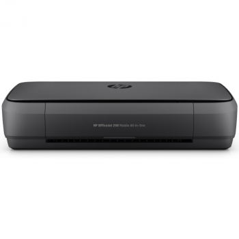 МФУ HP OfficeJet 252 mobile AiO A4 WiFi USB черный/серебристый N4L16C N4L16C