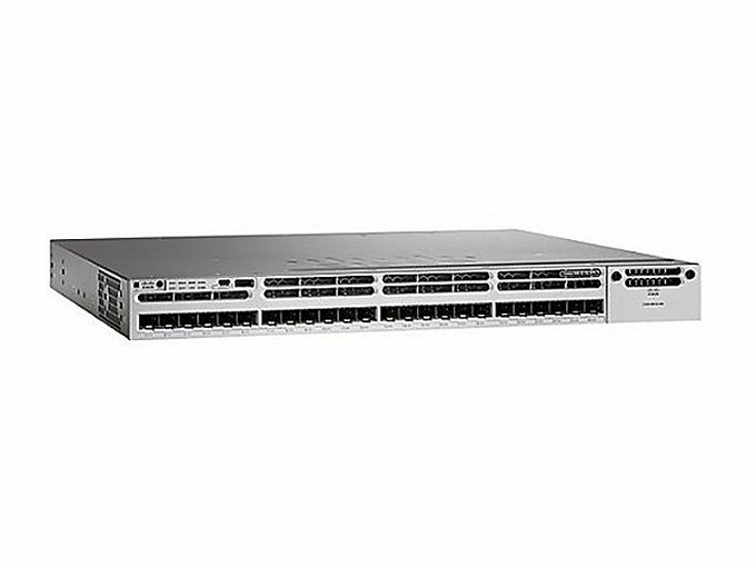 Коммутатор Cisco 24 Port 10G Fiber Switch IP Services WS-C3850-24XS-E WS-C3850-24XS-E