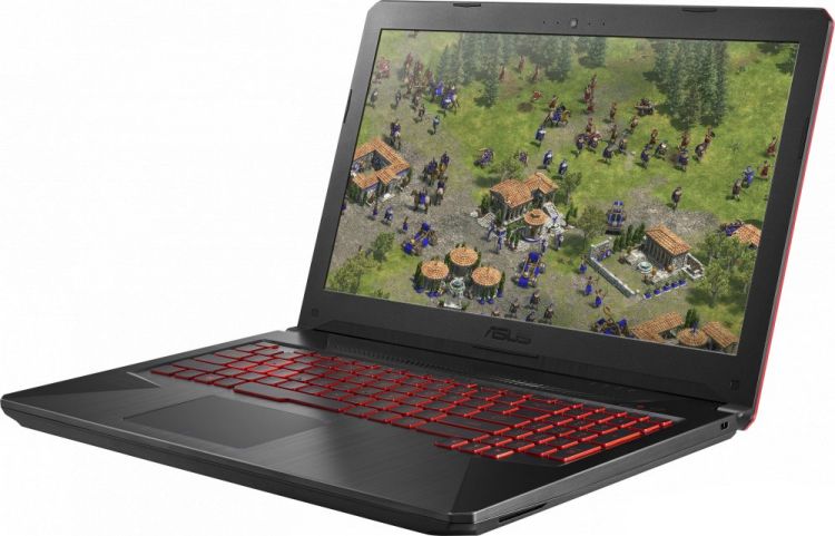 Ноутбук Asus FX504GD-E41064T i5-8300H (2.3)/6G/1T+16G Optane/15.6"FHD AG IPS/NV GTX1050 2G/noODD/BT/Win10 Metal, Gunmetal 90NR00J3-M18890 90NR00J3-M18890