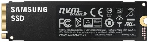 Твердотельный накопитель Samsung SSD M.2 (PCI-E NVMe) 2Tb  980 PRO (R7000/W5000MB/s) MZ-V8P2T0BW MZ-V8P2T0BW