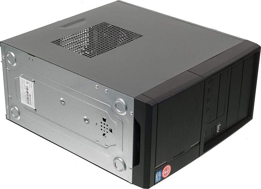 Персональный компьютер iRU Corp 313 MT i3 9100F (3.6) 8Gb SSD512Gb GT1030 2Gb Free DOS GbitEth 450W черный 1444146 1444146