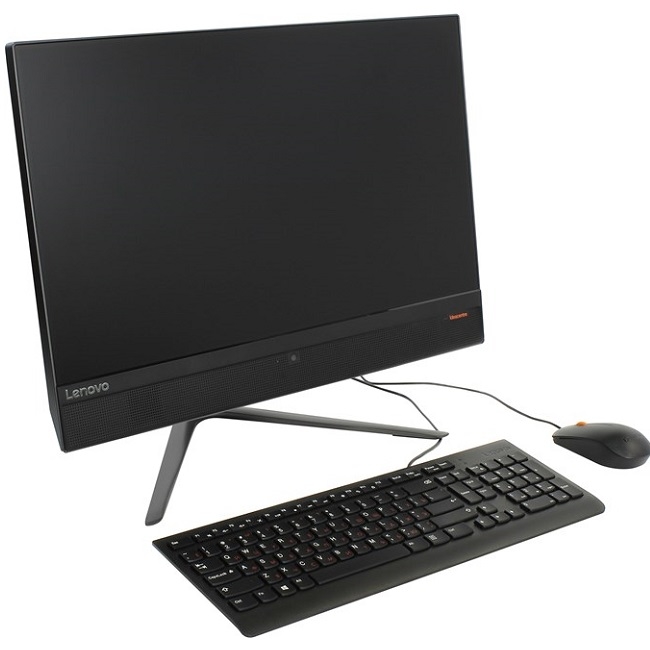 Моноблок Lenovo 510-23ISH (All-In-One 23" FHD 1920x1080 MS Black I3-6100T 4Gb_DDR4 500G/7200 Intel HD DVD-RW KB&Mouse DOS 1Y carry-in) (F0CD007HRK_) F0CD007HRK_