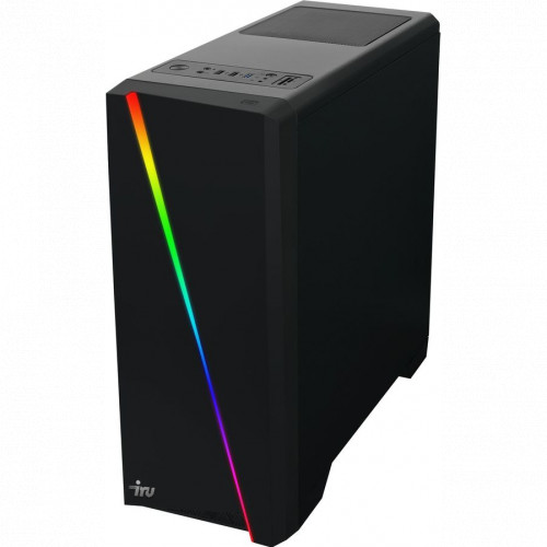 Персональный компьютер iRU Game 510B5GE TWR i5 10400 (2.9) 16Gb 1Tb SSD250Gb GTX1660 Super 6Gb Free DOS GbitEth 500W черный 1735655 1735655