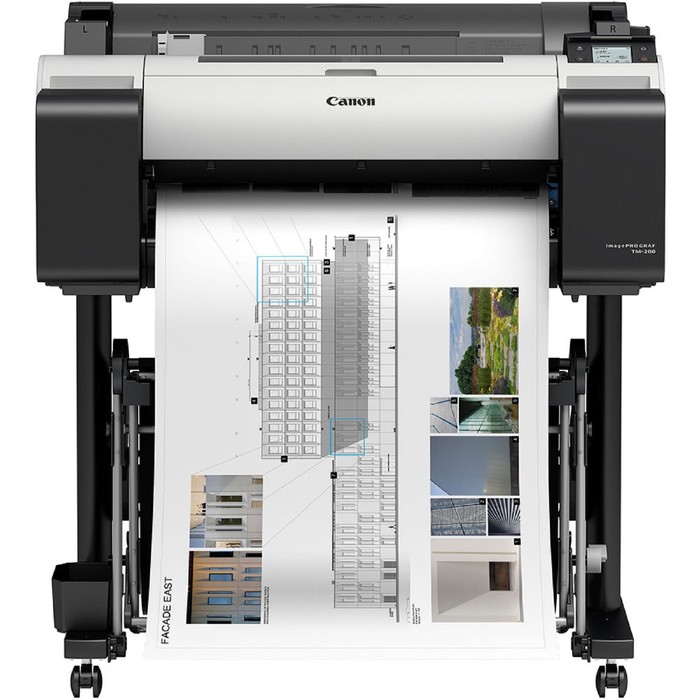 Плоттер Canon IPF TM-200 (5 цветов, чернильницы до 300 мл, WiFi) 3062C003 3062C003