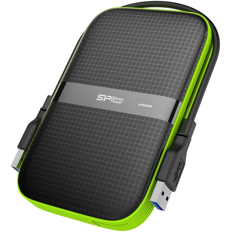 Внешний жёсткий диск Silicon Power SP020TBPHDA60S3K 2Tb,Armor A60,USB 3.1,Shockproof,Anti-Scratch,Water-resistant,Black SP020TBPHDA60S3K SP020TBPHDA60S3K