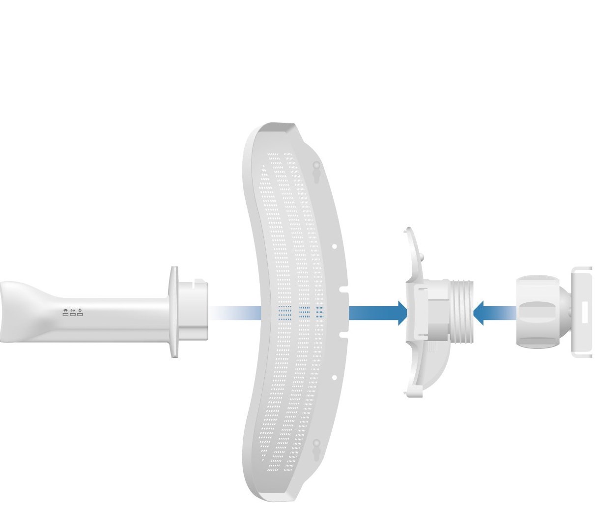 Антенна Ubiquiti LiteBeam M5-23 параболическая активная LBE-M5-23 #1