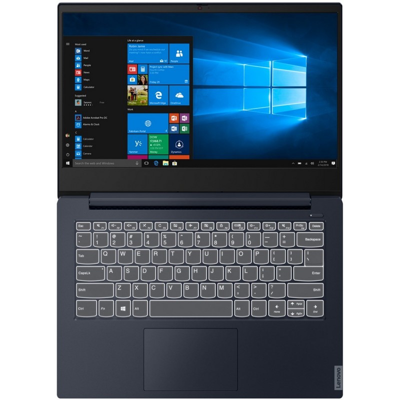 Ноутбук Lenovo IdeaPad S340-14IIL Core i5 1035G1/8Gb/1Tb/SSD128Gb/Intel UHD Graphics/14"/IPS/FHD (1920x1080)/Free DOS/blue/WiFi/BT/Cam 81VV008KRK 81VV008KRK