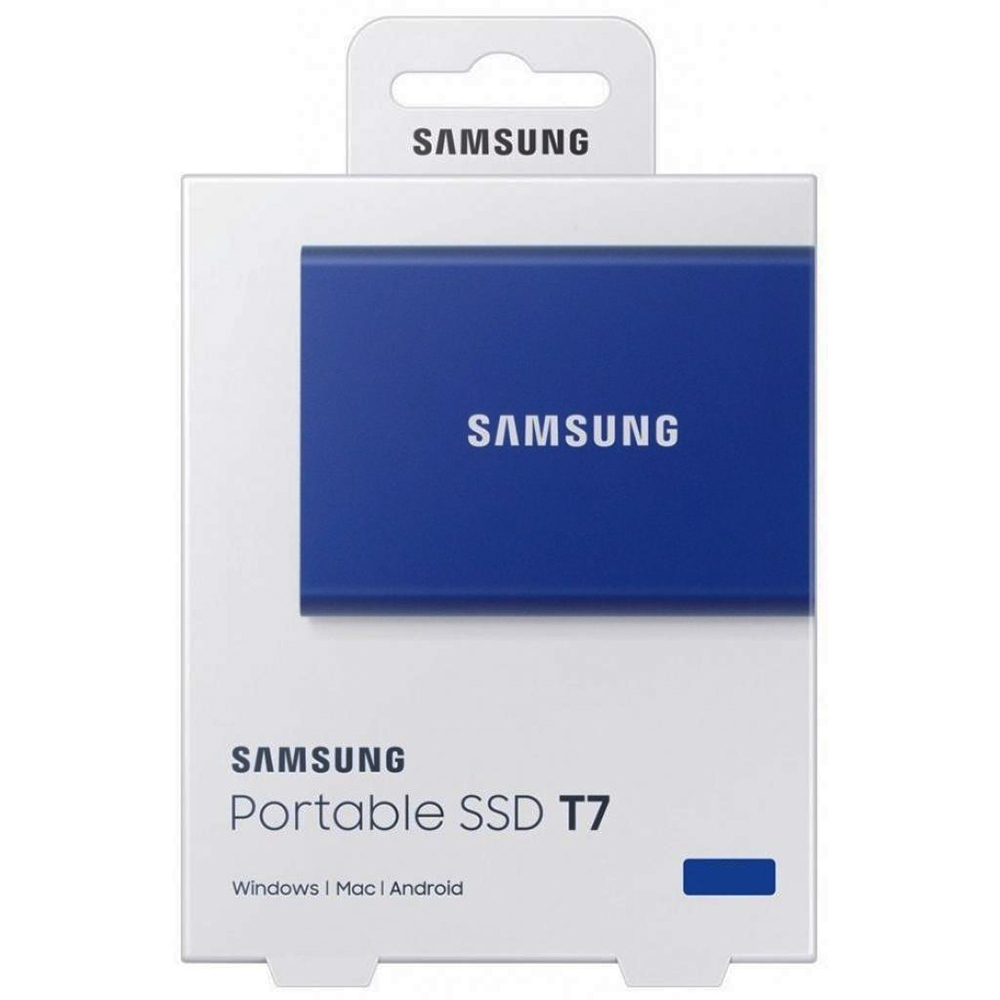 Внешний SSD диск Samsung MU-PC1T0H/WW 1Tb,T7,BLUE TOUCH,USB 3.2 MU-PC1T0H/WW MU-PC1T0H/WW