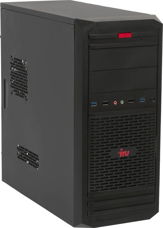 Персональный компьютер iRU Corp 517 TWR i7 8700K (3.7) 32Gb 2Tb+2Tb 7.2k P2000 5Gb Free DOS GbitEth 1000W черный 1394165 1394165