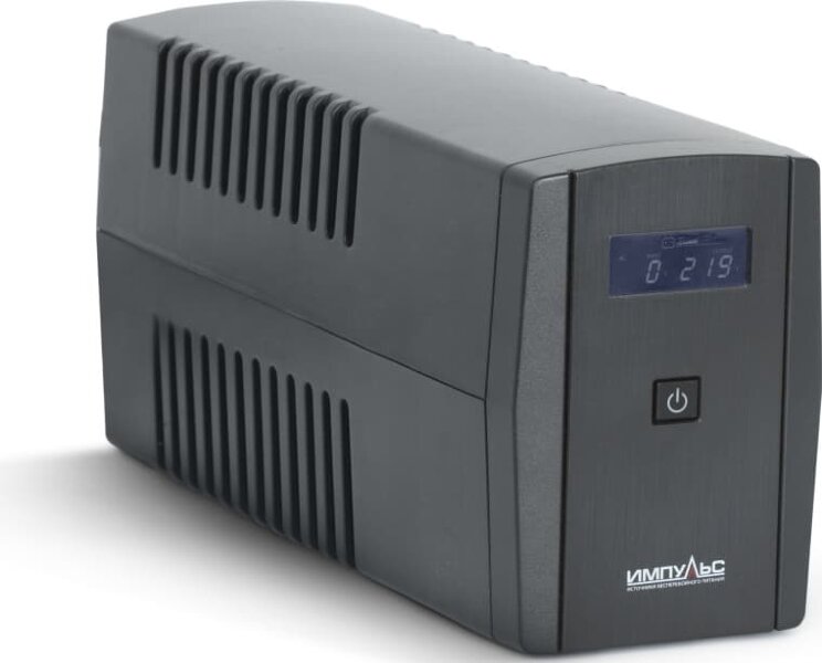 ИБП Импульс ЮНИОР СМАРТ 800 line-interactive, 800 ВА / 480 Вт, 220 - 240 В, 4.5 кг, 96х138х286, чёрн JS80101 JS80101