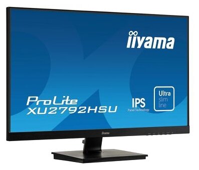 Монитор IIYAMA 27" ProLite черный IPS LED 4ms 16:9 HDMI M/M матовая 1000:1 250cd 178гр/178гр 1920x1080 D-Sub DisplayPort FHD USB 5.1кг XU2792HSU-B1 XU2792HSU-B1