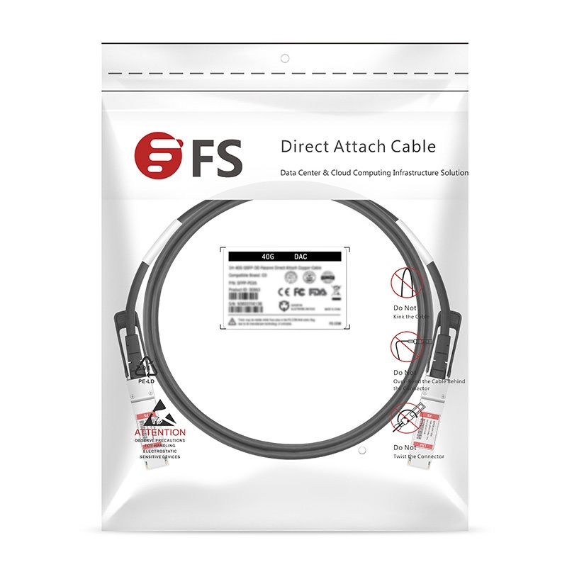Кабель 0.5m QSFP+ Passive Copper Cable 10311 #4