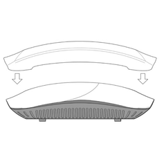 Комплект для установки Aruba AP-207-CVR-20 20pk Snap-on Cover JX960A JX960A