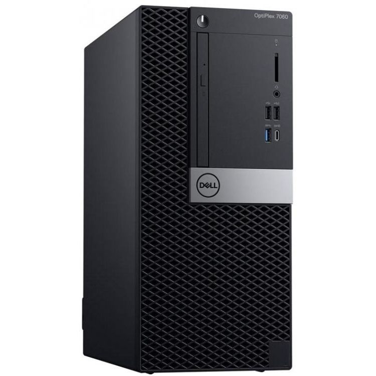 Моноблок Dell Optiplex 7060 MT Core i7-8700 (3,2GHz)16GB (2x8GB) DDR4 1TB (7200 rpm)Intel UHD 630 W10 Pro vPro, TPM, MCR3 years NBD   7060-6108 7060-6108