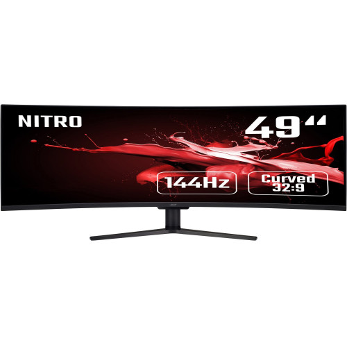 Монитор Acer 49" Nitro EI491CRPbmiiipx VA 3840x1080 400cd/m2 32:9 UM.SE1AA.P01 UM.SE1AA.P01