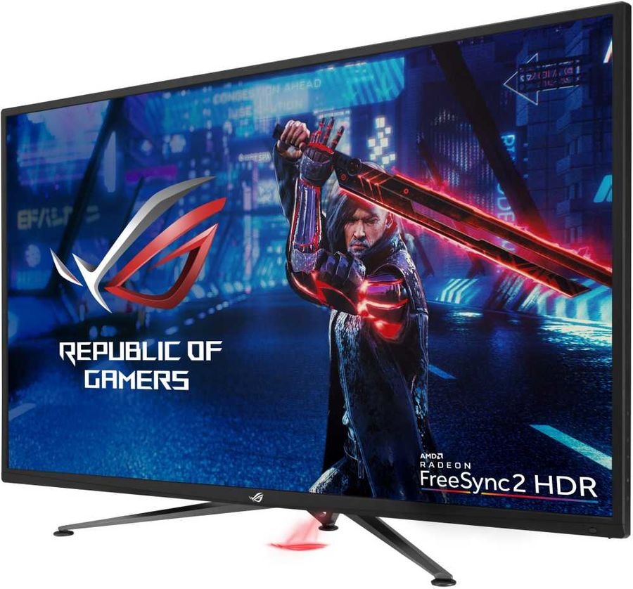 Монитор ASUS 43" XG438Q VA LED 4K, 3840x2160, 4ms, 450cd/m2, 4000:1, 178°/178°, 3*HDMI, DP, USB-Hub, HDR10, FreeSync 2 HDR, 120Hz, колонки, 90LM04U0-B01170 90LM04U0-B01170
