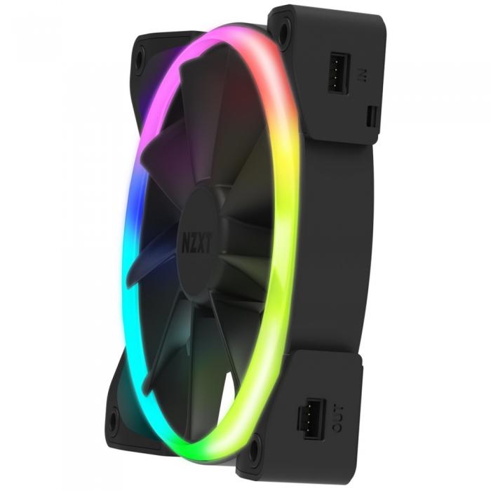 Вентилятор NZXT Aer RGB 2 - Single 120mm  RTL HF-28120-B1 HF-28120-B1