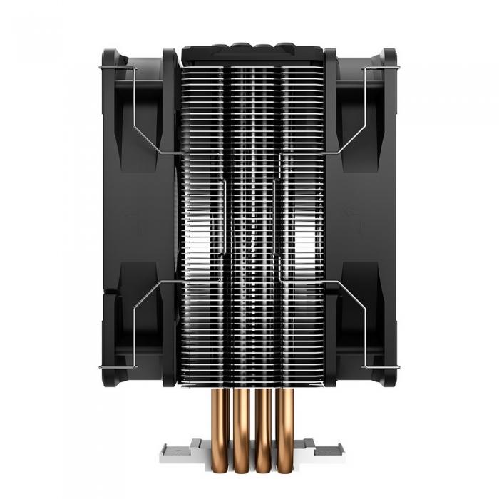 Кулер DEEPCOOL GAMMAXX 400EX 4пин, 1155/1200/1700/AM4,27.6дБ,500-1500об/мин,Al+тепл.трубки DP-MCH4-GMX400EX DP-MCH4-GMX400EX