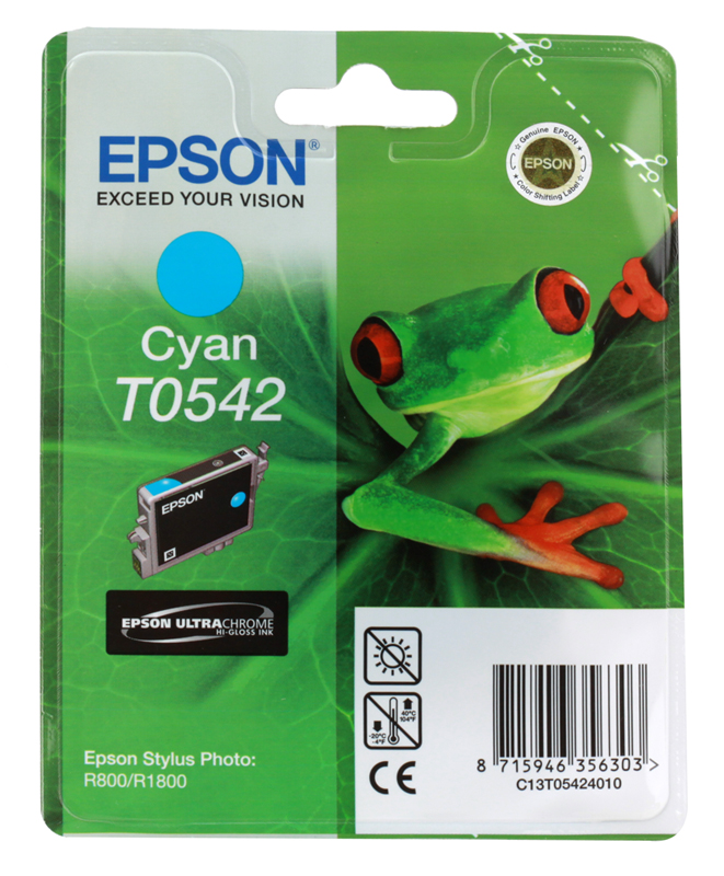 Картридж Original Epson [T054240] для Epson R800 Cyan T054240 #2