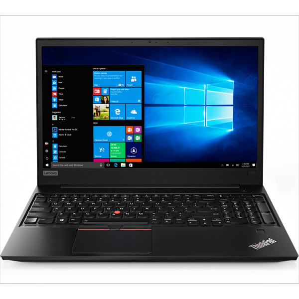 Ноутбук Lenovo ThinkPad EDGE E580 15.6" FHD(1920x1080)IPS, i5-8250U(1,6GHz), 8GB(1)DDR4, 256GB SSD, Intel UHD 620, No ODD, WWANnone, WiFi, BT, FPR, Camera, 3cell, Win 10 Pro, Black, 2.1Kg 1y.CI  20KS001JRT 20KS001JRT