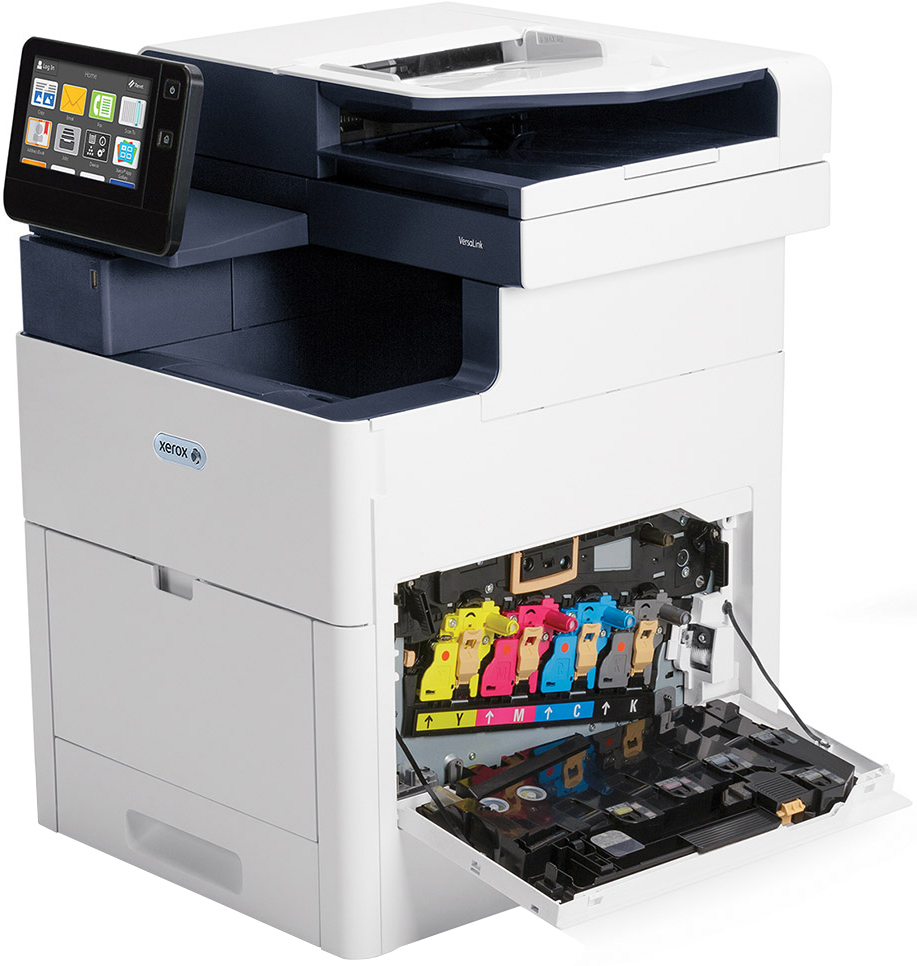 МФУ Xerox VersaLink цветное C605/XL (A4,LED,1200х2400dpi,53/53ppm, 120K стр, 4Gb,DADF,PS3,PCL5c/6, Gigabit Eth,250GB, longneck and mailbox opt) C605V_XL C605V_XL